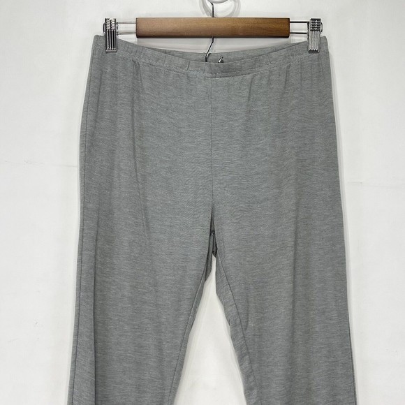 Women Knit Pajama Pants Grey Sz M Heat Keep - Picture 4 of 9